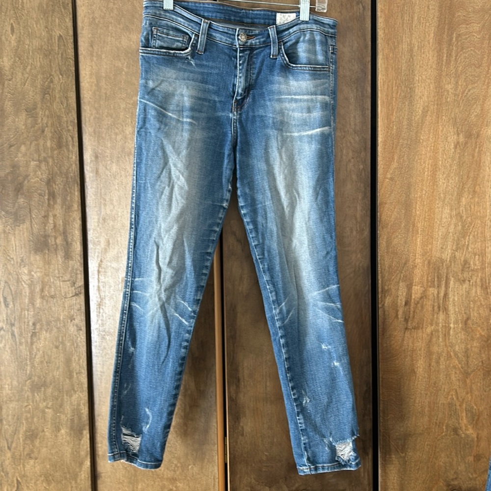 Bridge by Gly Mid Rise Skinny Ankle 28